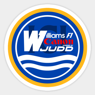 Williams F1 Team Season 1989 Sticker